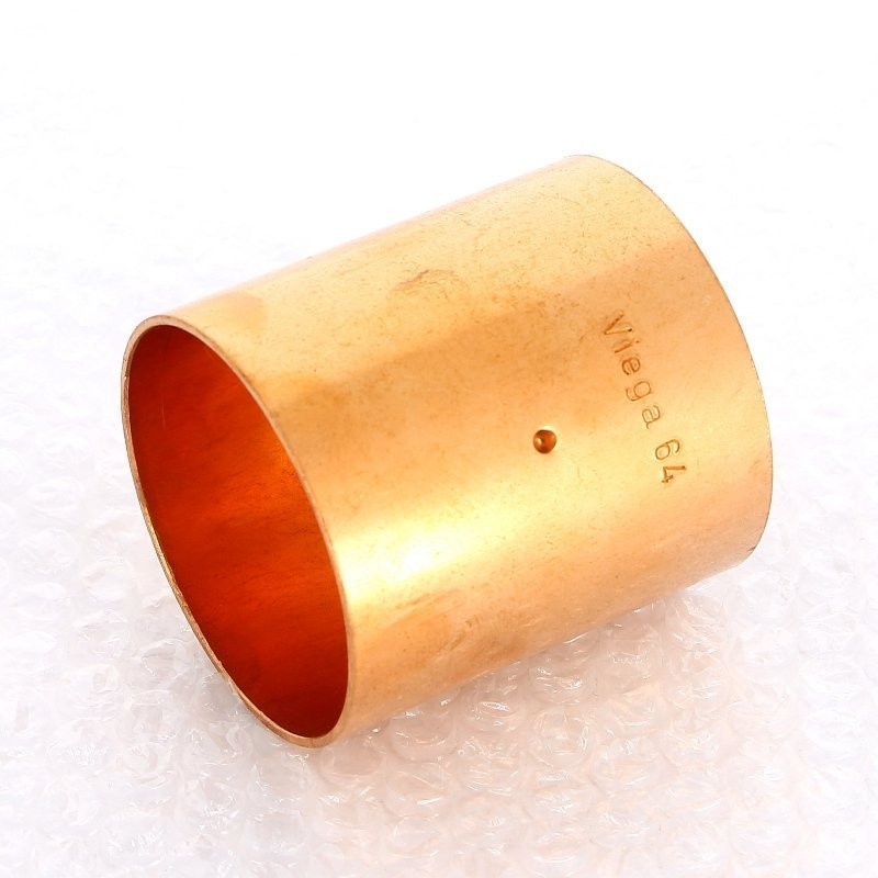 Муфта равнопроходная VIEGA под пайку 64 мм медная