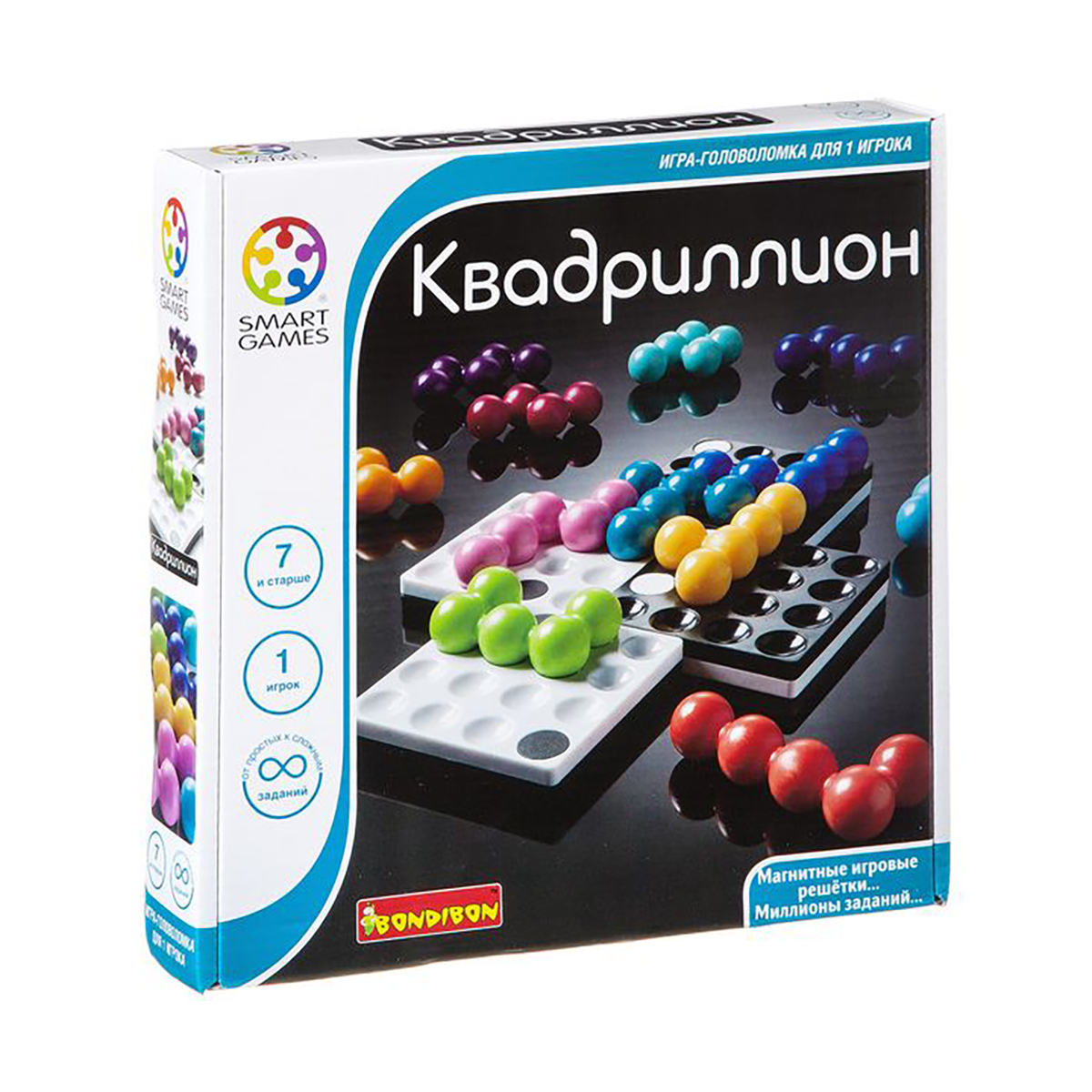Игра логическая "квадриллион" "bondibon" вв1057