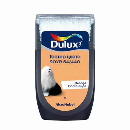 DULUX тестер цвета колеровки 90YR 54/440 матовый (0,03л)