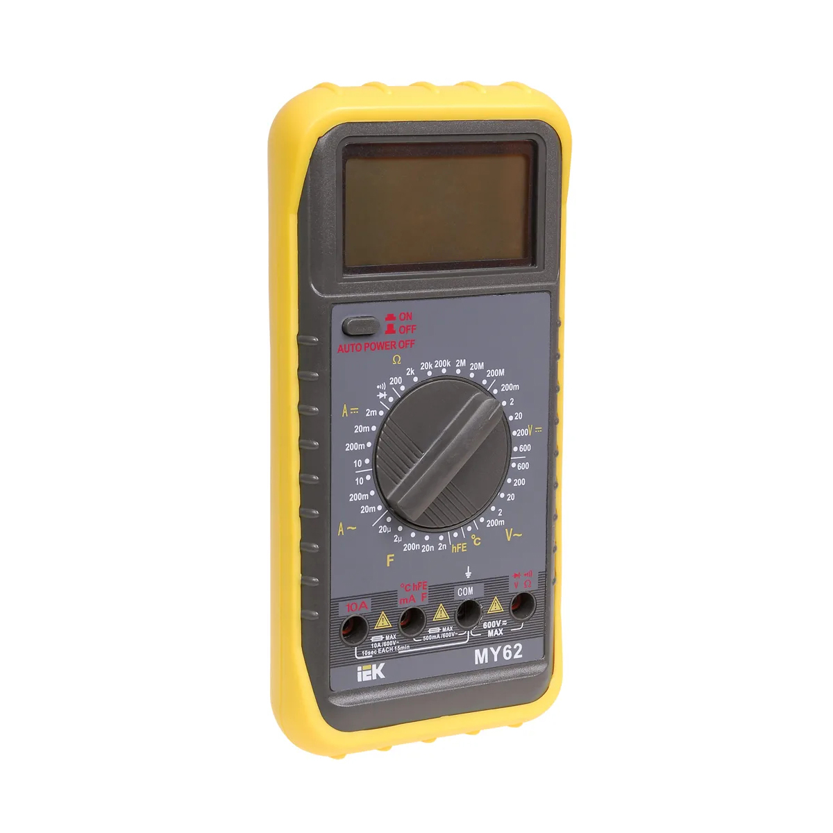 Мультиметр цифровой "professional my62" (1/20) "iek"