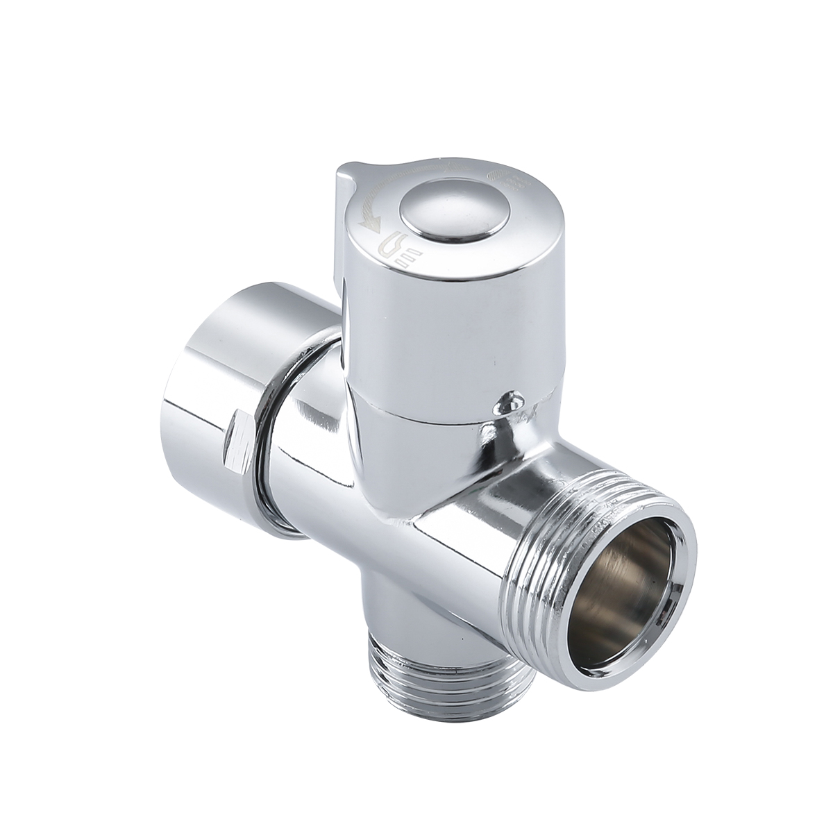 Дивертор (переключатель душа) fbbb-3, хром (1/12/120) "frap"