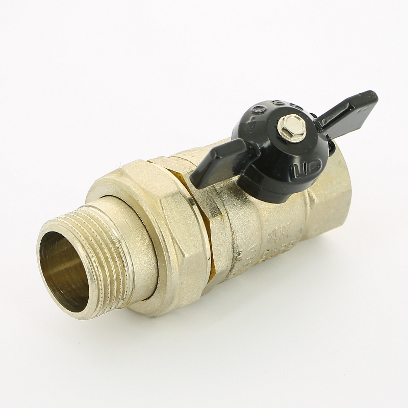 Кран шаровый с разъемным соединением LD Pride НВ 1" - полный проход, бабочка