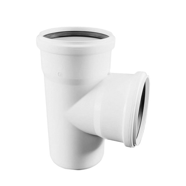 Тройник канализационный 87° RAUPIANO PLUS d=50 х 50 мм