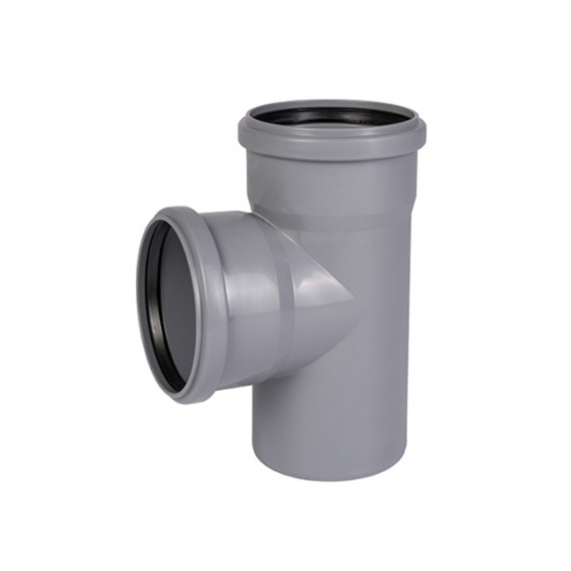Тройник канализационный 110 х 90 (87°) двухраструбный OSTENDORF