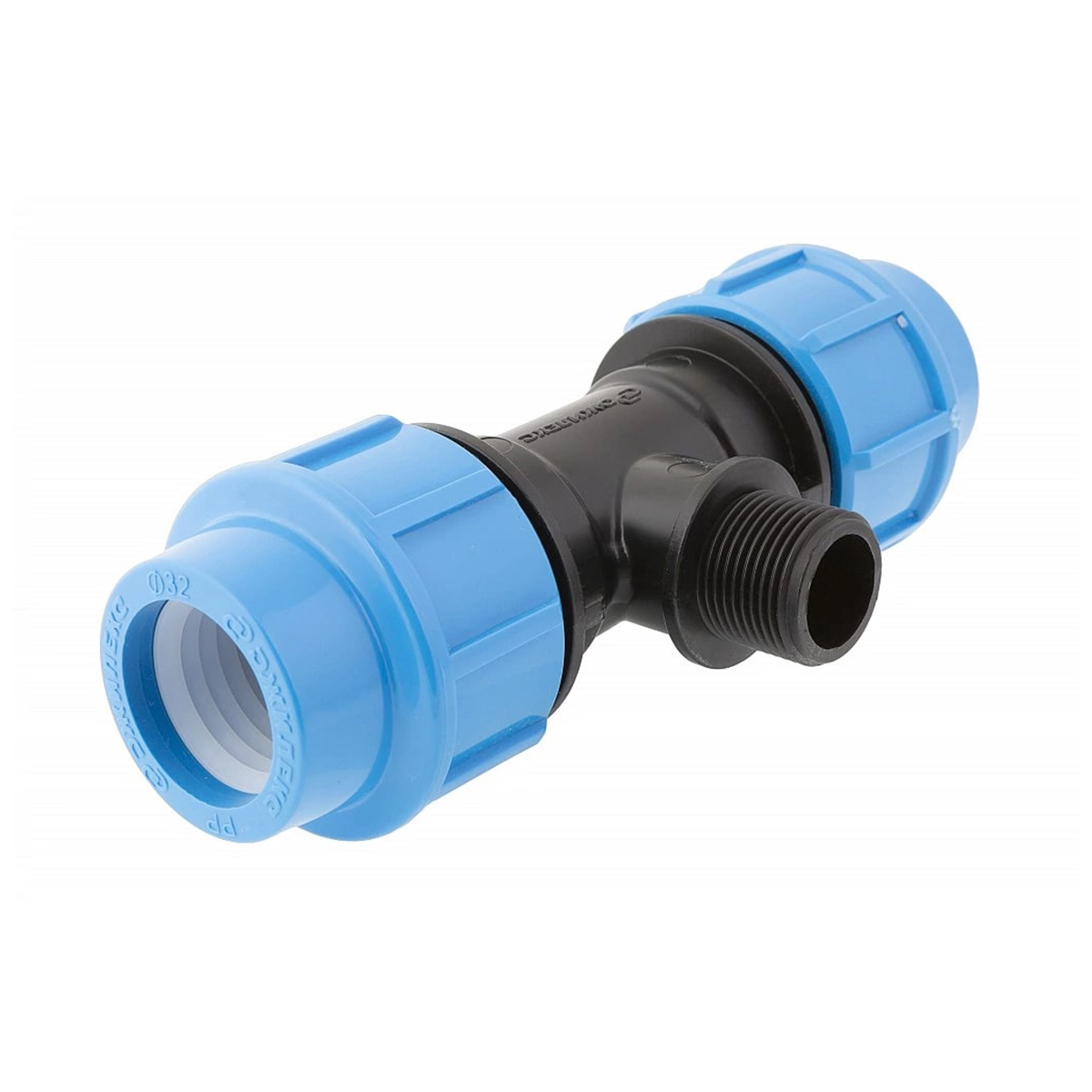 Тройник комб. наружн. резьба 32х3/4"пх32 полипропилен 3/4" (1/10) "джилекс"