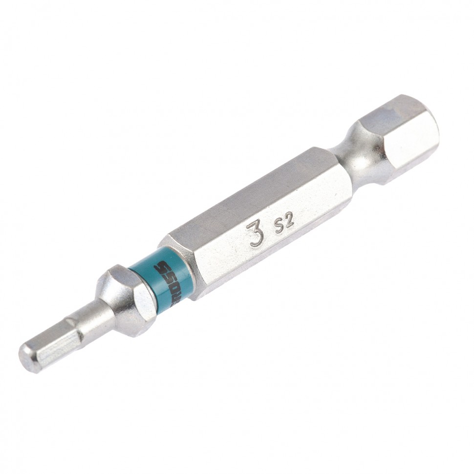 Набор бит HEX 3 х 50, сталь S2, 10 шт. Gross (11462)