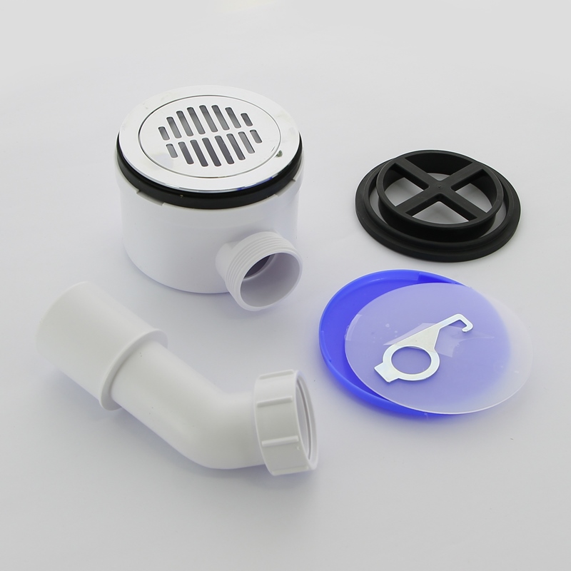 Сифон McALPINE бутылочный для поддона слив 90-100 мм, высота 70 мм, выход 40/50 мм, хром