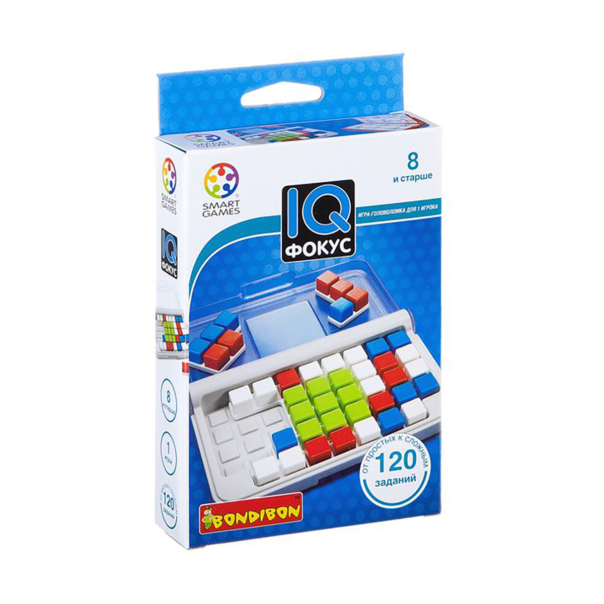 Игра логическая "iq-фокус" "bondibon" вв2184