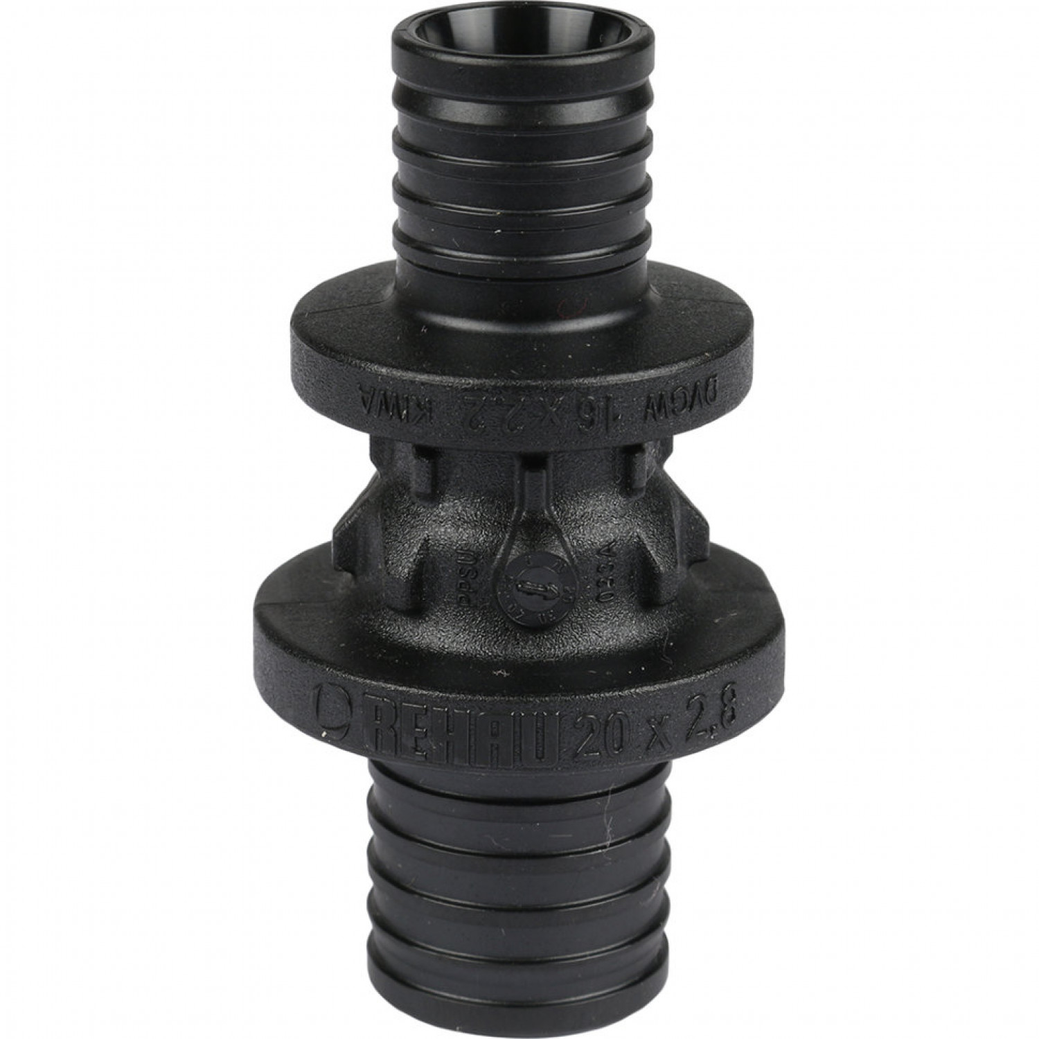 Муфта соединительная переходная 20 х 16 REHAU RAUTITAN PX пластик