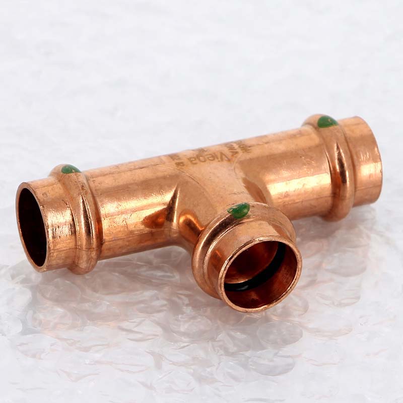 Тройник пресс медный Profipress VIEGA 18