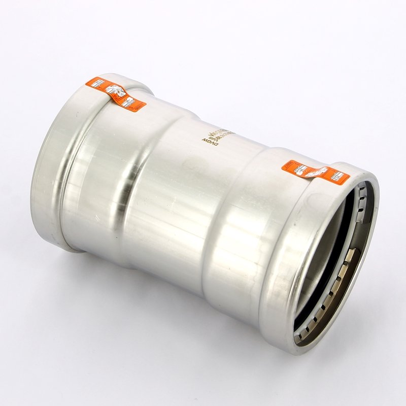 Тройник пресс 89x35x89 нержавеющая сталь Sanpress Inox VIEGA