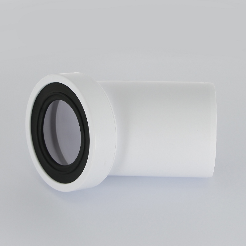 Труба McALPINE фановая L=210 мм под углом 45, вход 97-107 мм, выход 110 мм