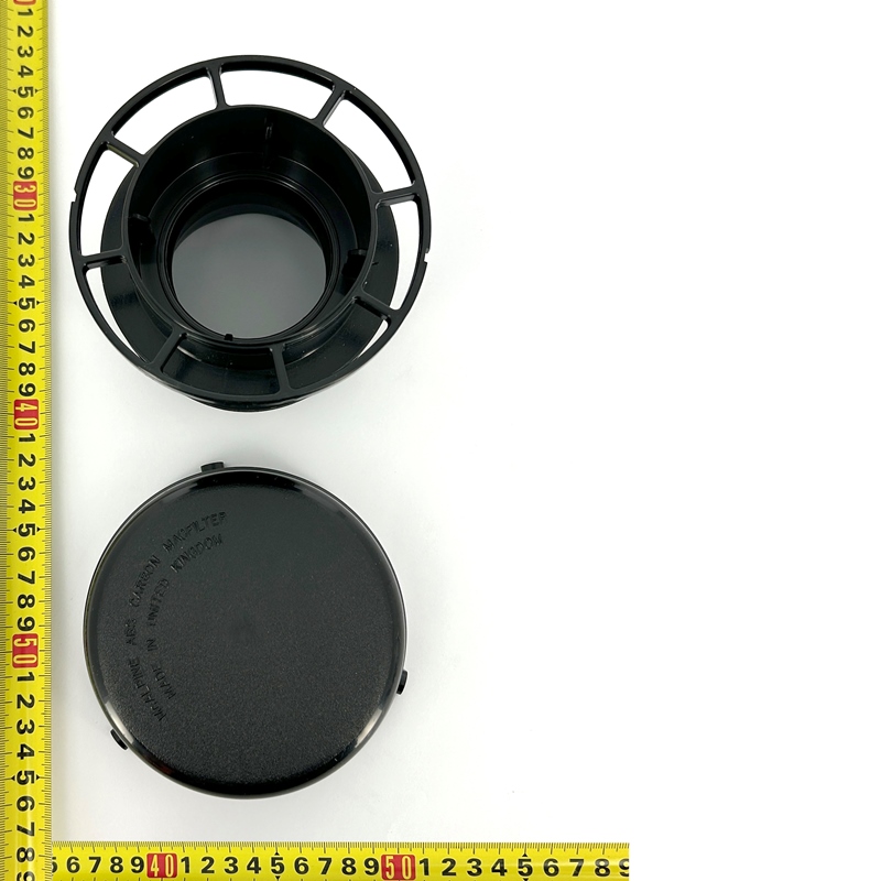 Клапан McALPINE вентиляционный УФ-стойкий канали-ия сменный фильтром (актив. уголь), выход 110/75 мм