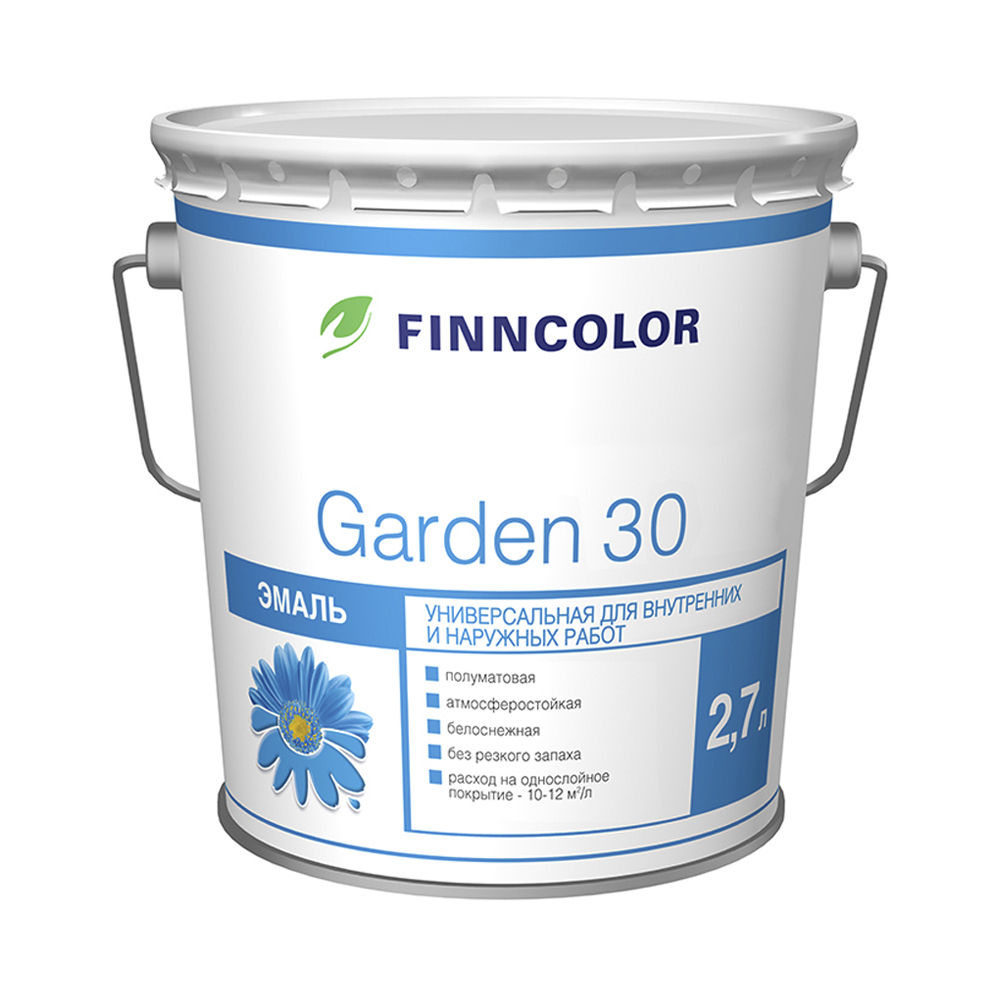 Гарден 30  эмаль база с  2,7 л (1/6) "тиккурила"