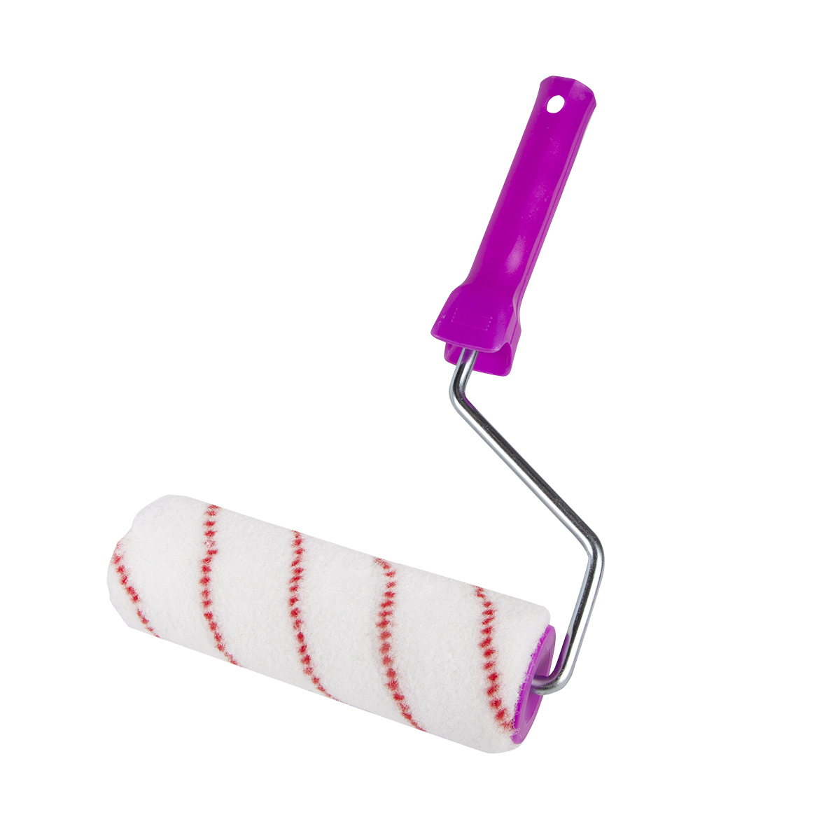 Валик полиамид  d48/180 мм (ворс 9 мм) бюгель 8 мм (в сборе) (1/36)  "krafor" 012-0180