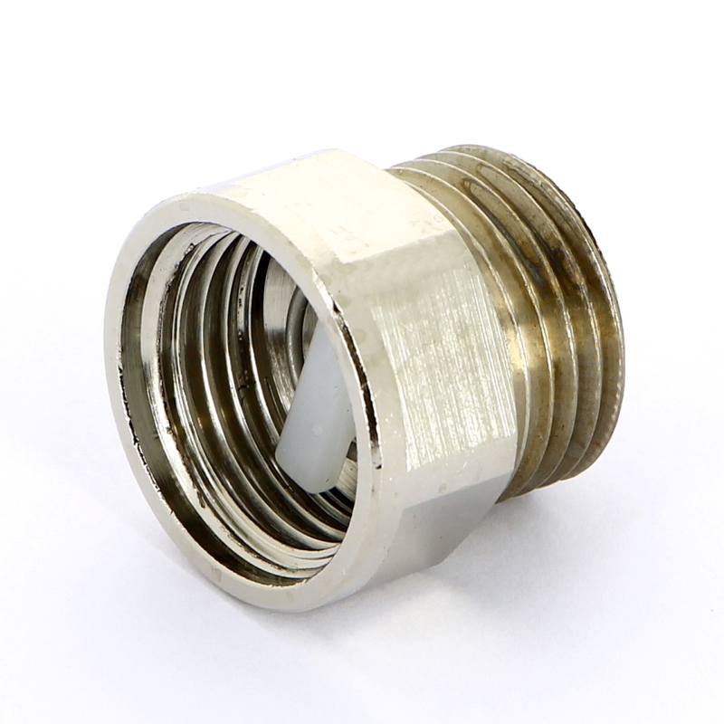 Клапан отсечной 1/2" никелированный UNI-FITT