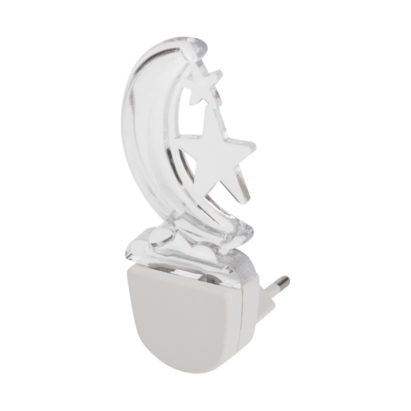 Ночник светодиод. "rexant" лунная ночь, белое свечение (1/60) 75-0310