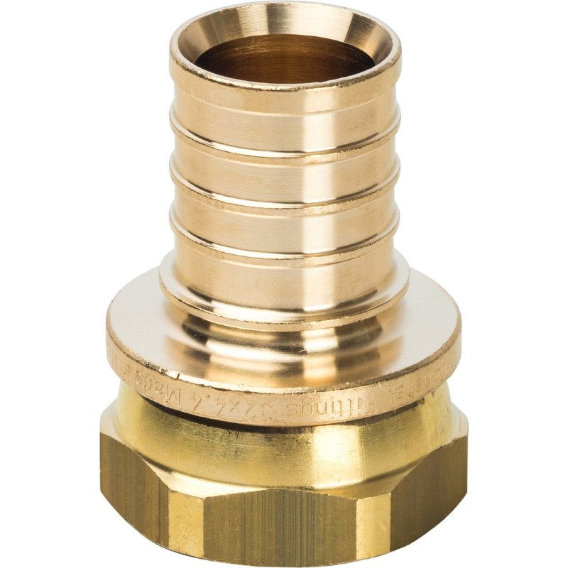 Муфта с накидной гайкой 32 x 1" аксиальная для труб PE-X STOUT