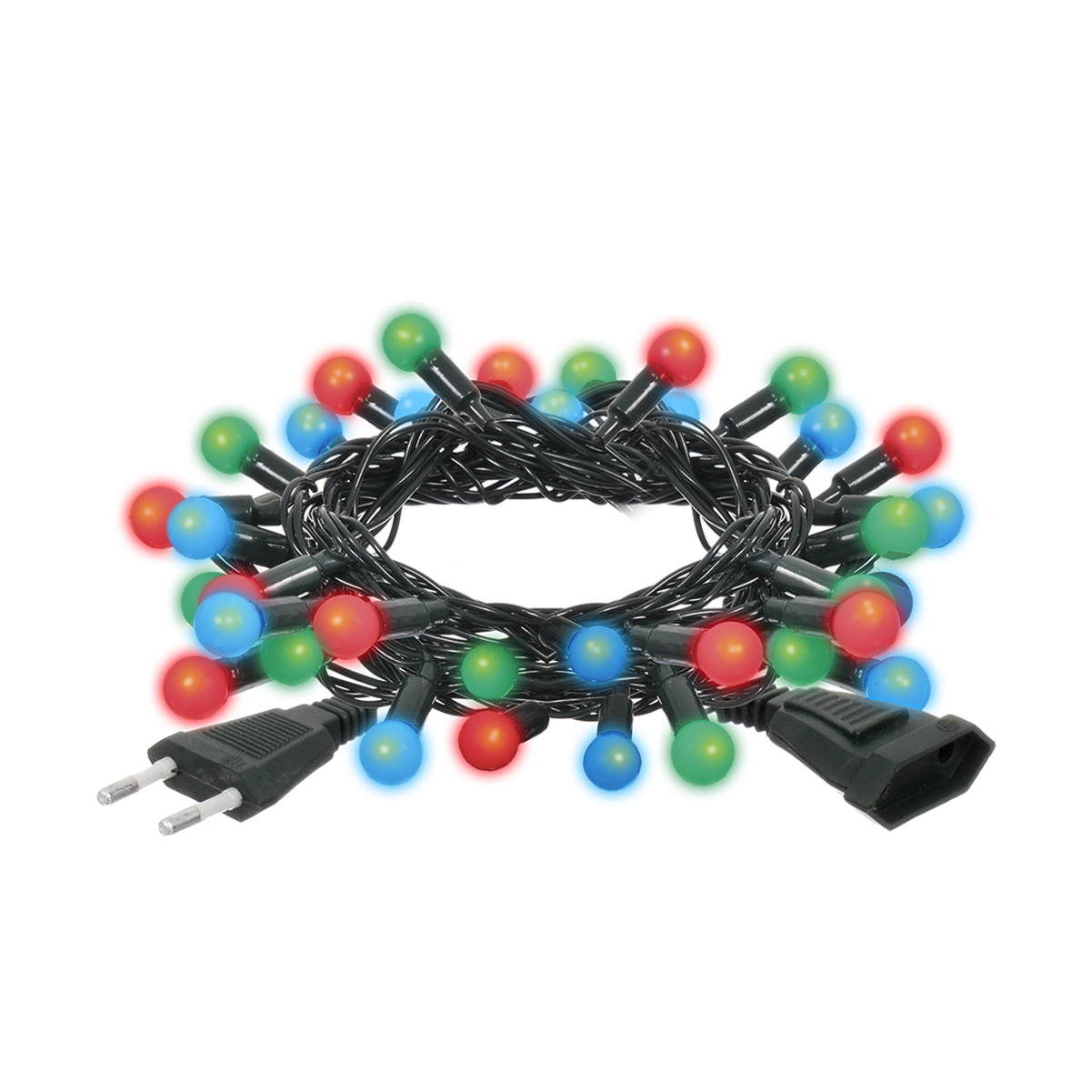 Электрогирлянда "шарики" 5 м, 30 разноцв. ламп (1/50) "vegas"