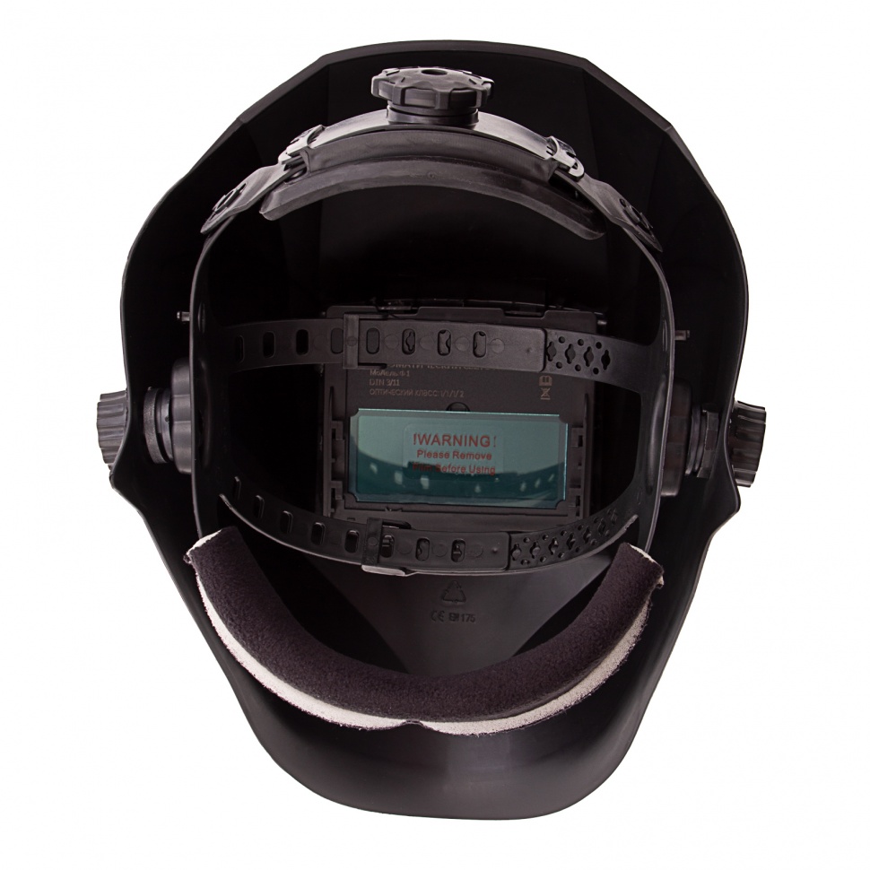 Щиток защитный лицевой (маска сварщика) с автозатемнением Ф5, коробка Сибртех (89177)