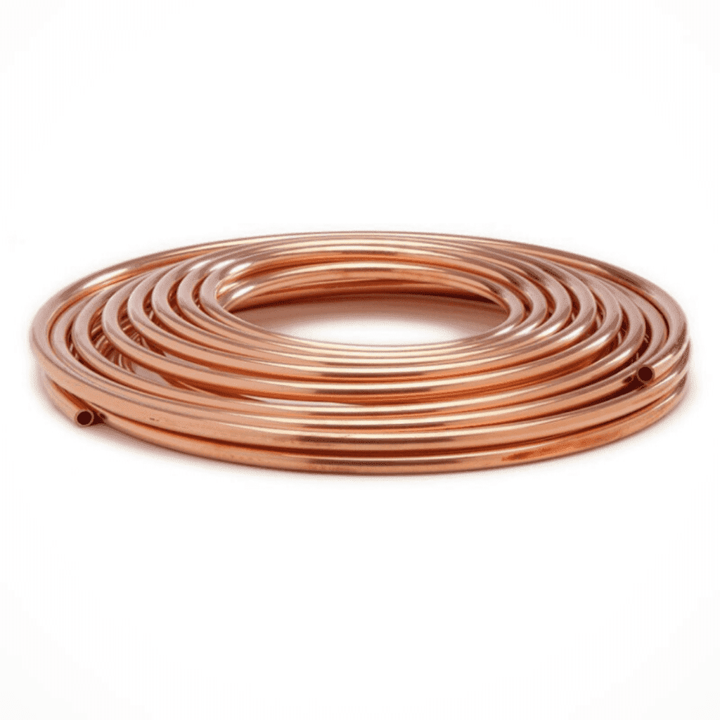 Труба медная CUPRUMFOMA SANCO 10х1,0 мм отожженная - 1 м. (бухта)