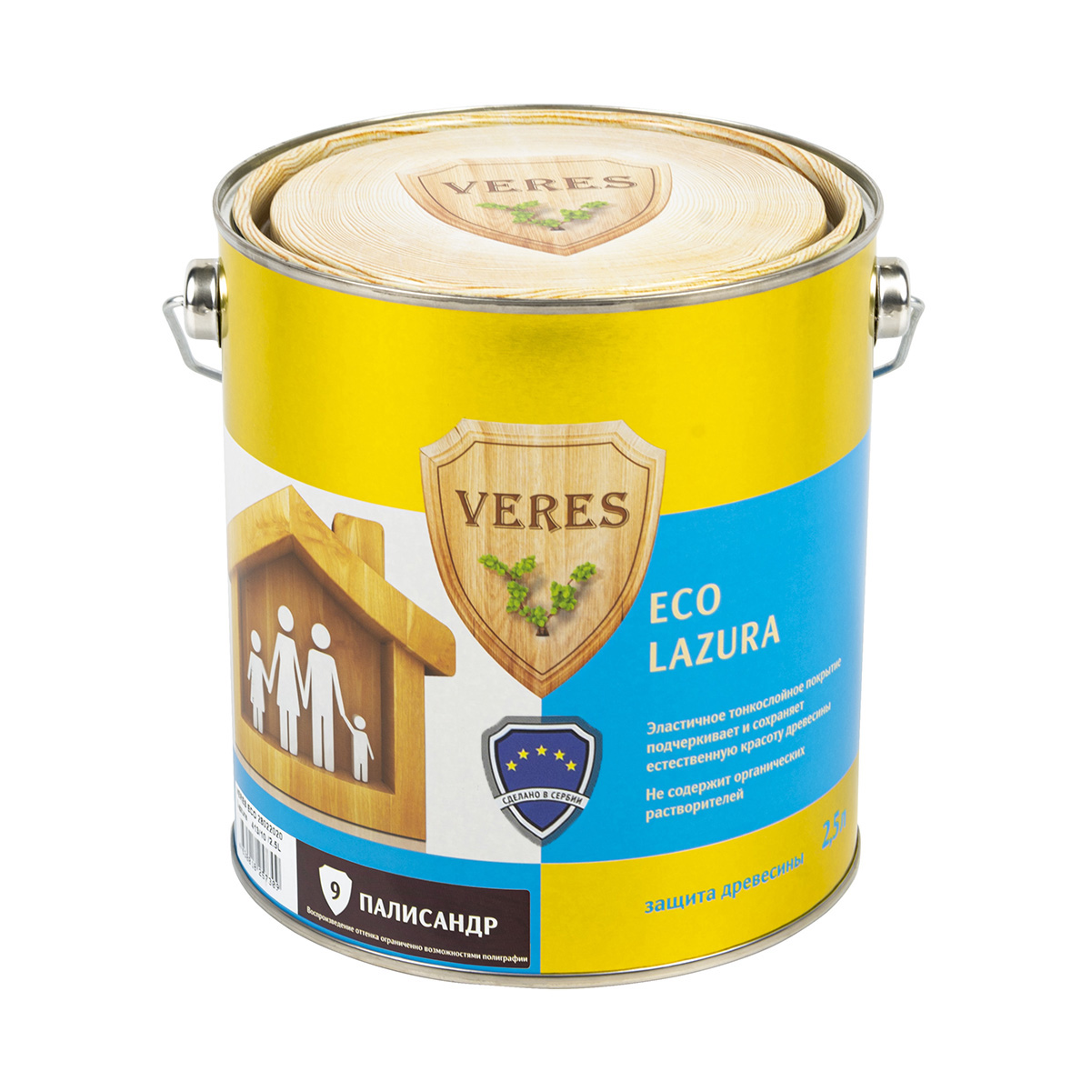 Верес эко № 9 палисандр  2,5 л (1/4) "veres"