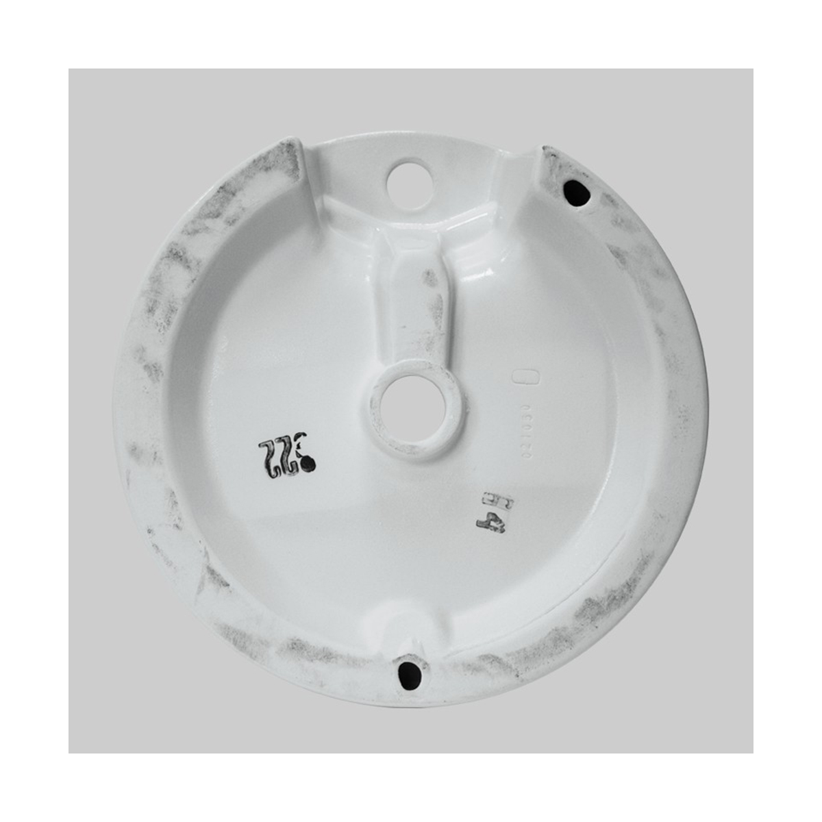 Раковина накладная "best shelf" уп белая "sanita luxe" wb.ct/best/43-c.shelf/wht.g/s1