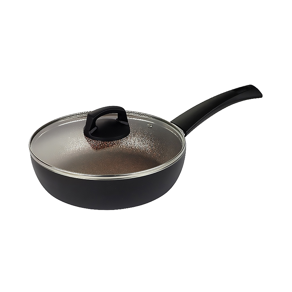 Сотейник антипригарн. "safari"  26 см стекл. крышка (1/4) "scovo"