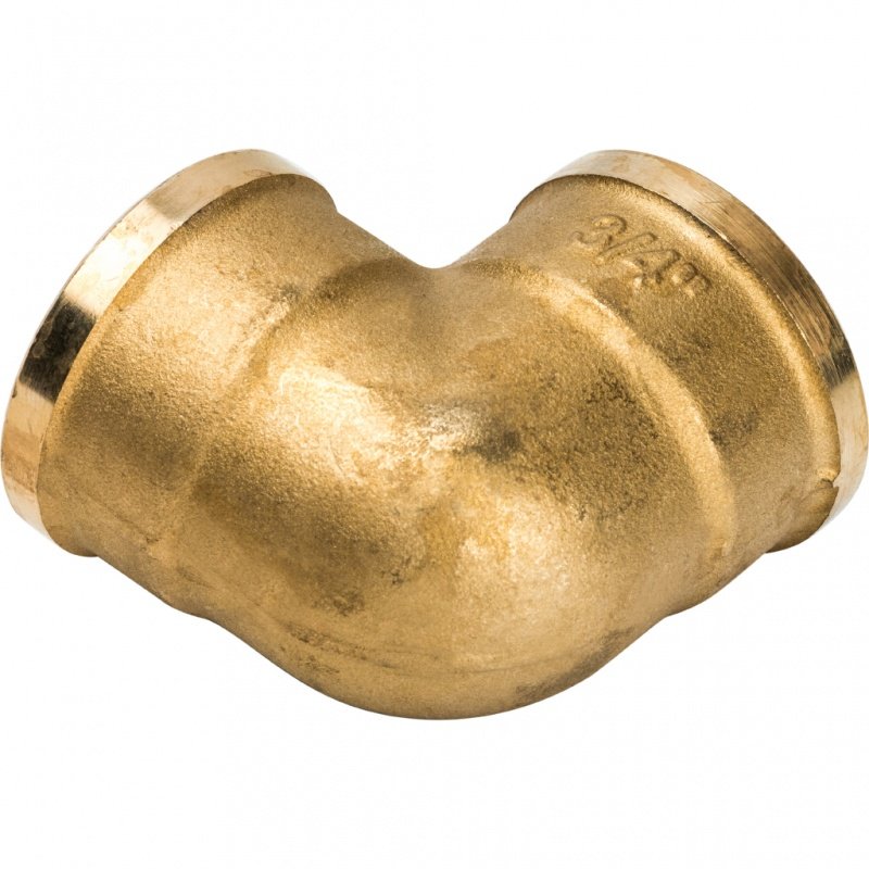 Угол резьбовой ВР 3/4" латунь STOUT