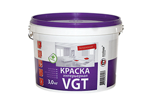 Краска вд-ак-2180 интерьерная  белоснежная 45 кг (1) "вгт"