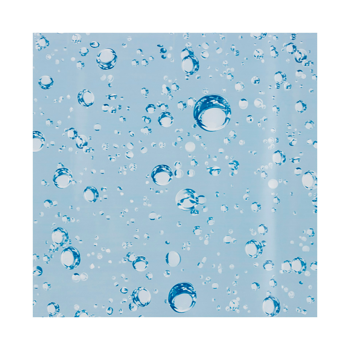 Пленка самоклеящаяся 0,45 х 2 м (голубые капли) (1/120) "рыжий кот"