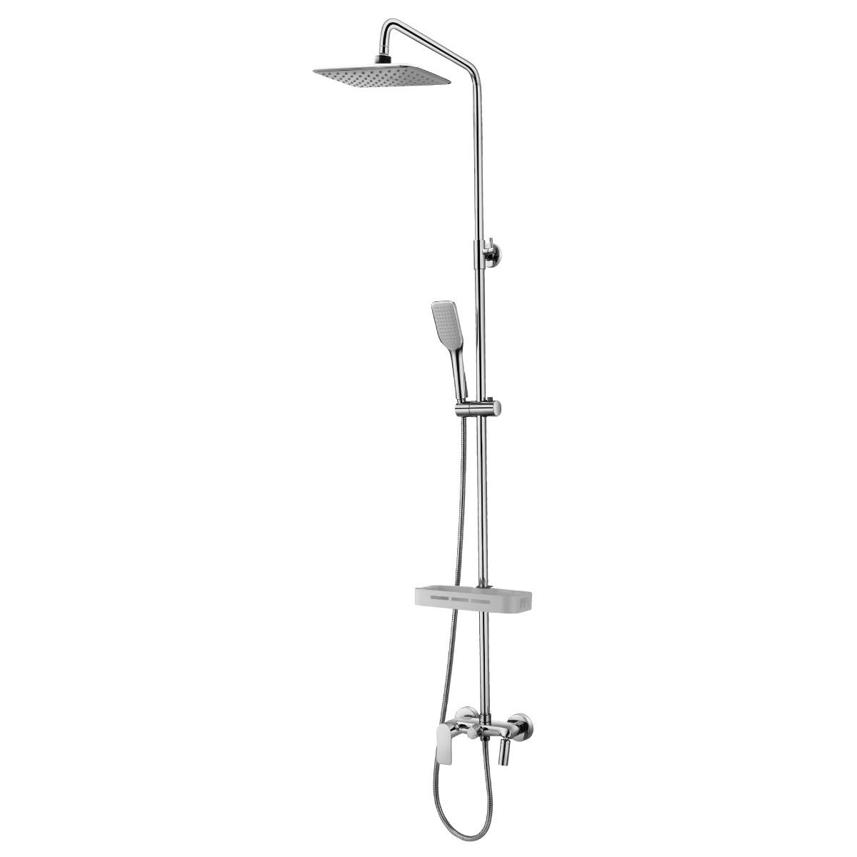 Душевая система "tropic" lm7002c  верх. душ "тропич. дождь" (1/3) "lemark"