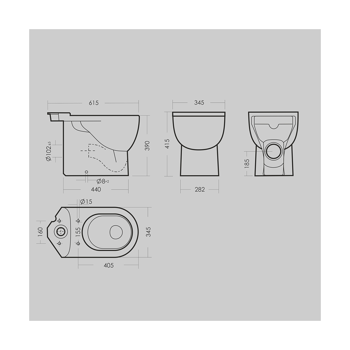 Унитаз напольный "art" белый "sanita luxe"  wc.cc/art/2-dm/wht.g/s1