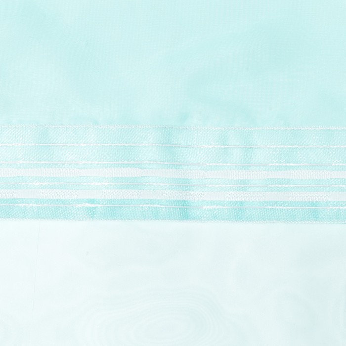 Тюль 280*270 см морская волна, вуаль (1/22) "этель" 4280496