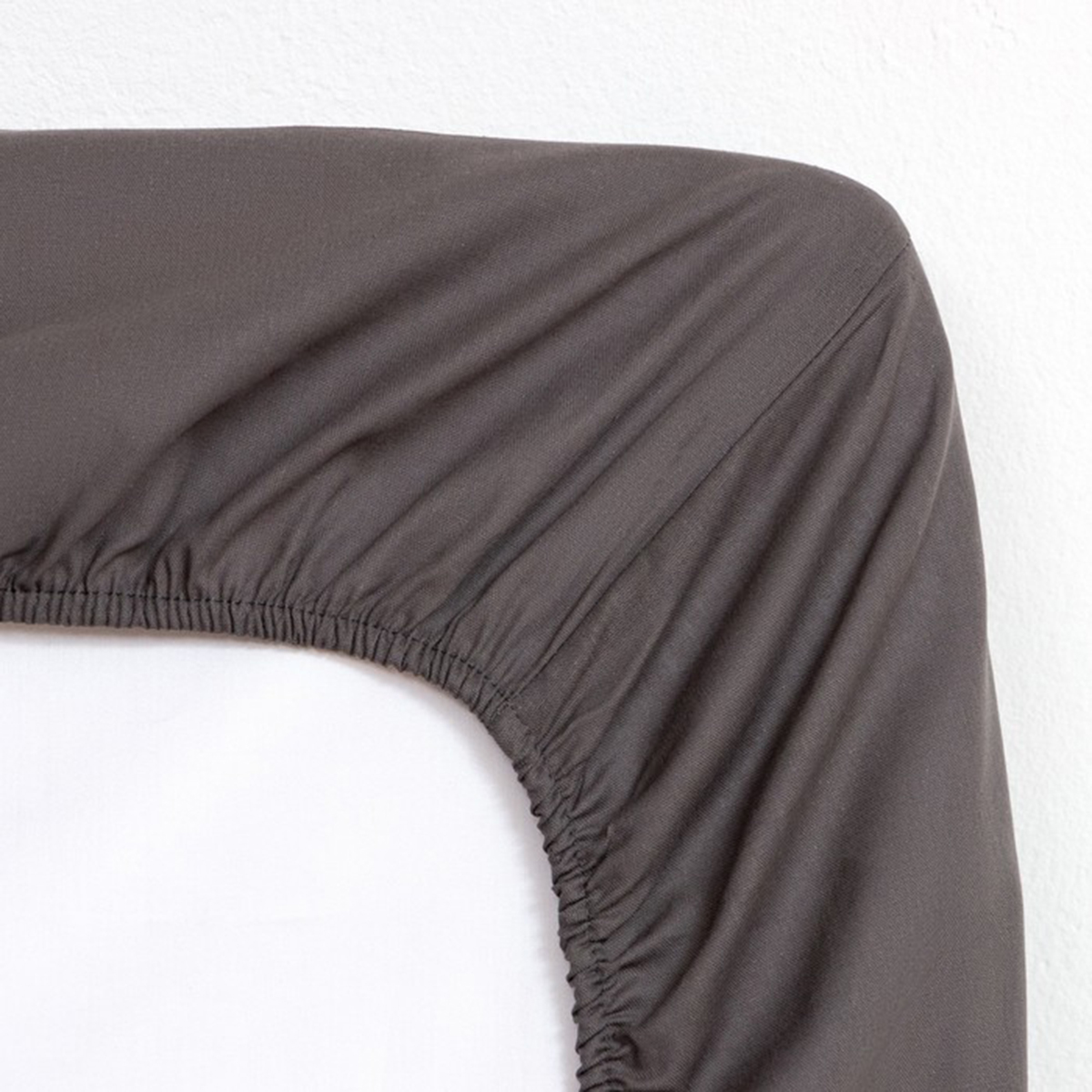 Простыня на резинке "этель" 160*200*25 см серый (бязь) (1) 9046015