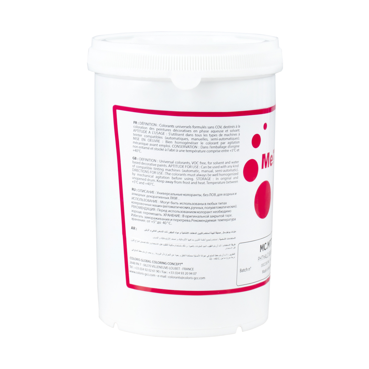 Колорант mc  mt (blue) 1 л "рогнеда"