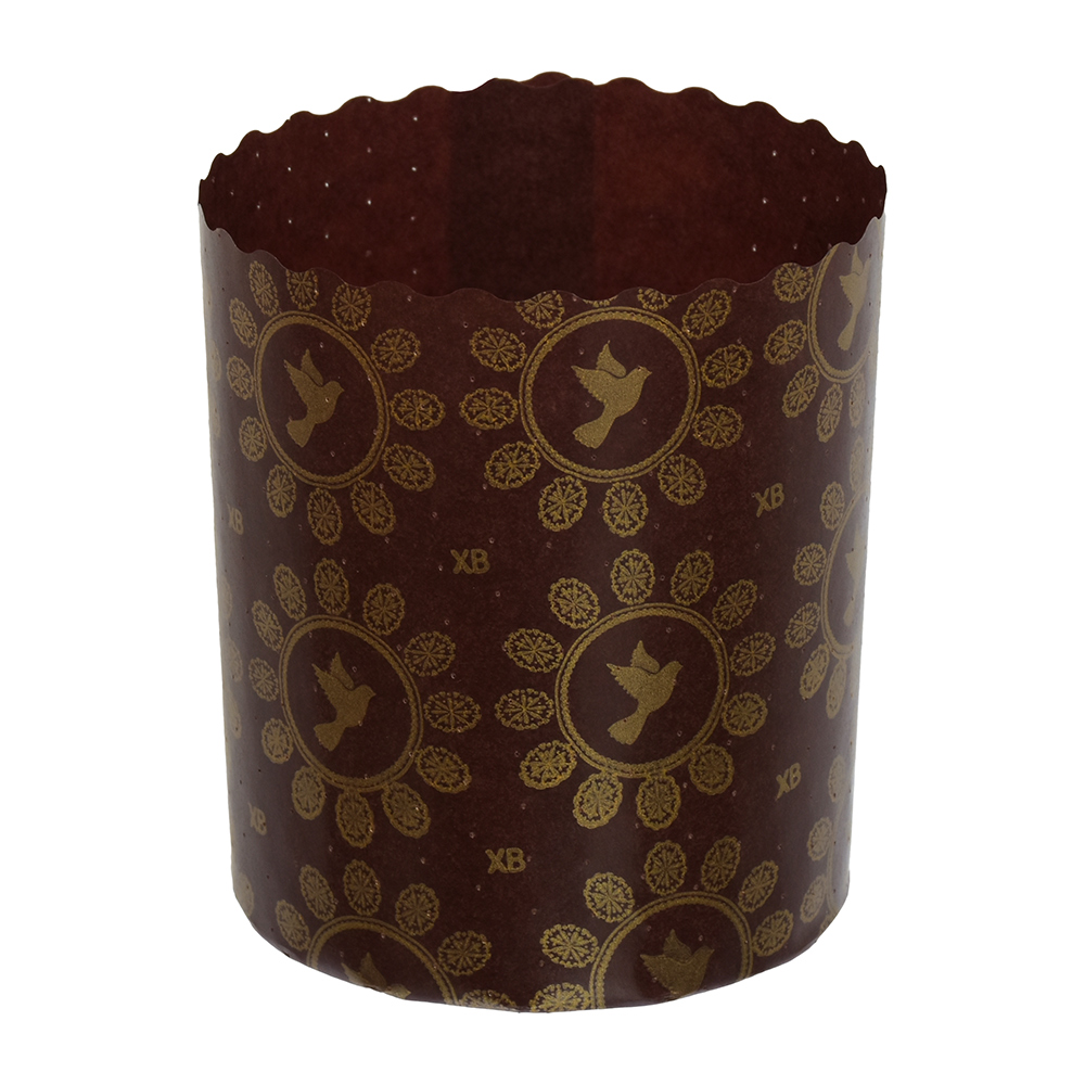 Формы для выпечки куличей бумажные "пасхальные" d=7 см, набор 3 шт. (1/90) "marmiton" 11367