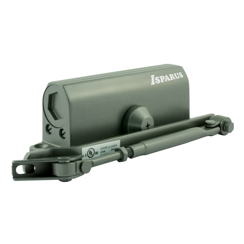 Доводчик дверной  430 isparus  бронза (масса двери 50-110 кг) (1/10) "нора-м"