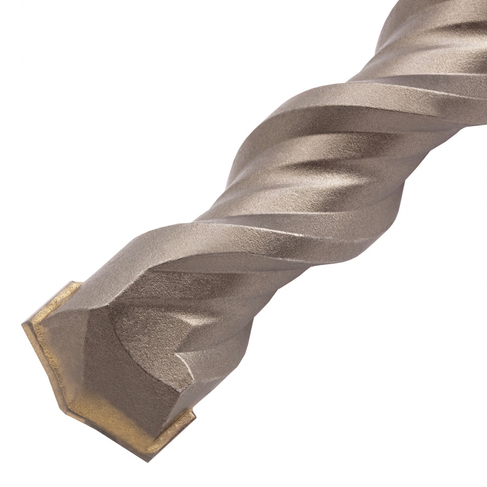 Бур по бетону, двойная спираль, три пылеотводящие кромки, 20 x 600 мм DENZEL (705050)