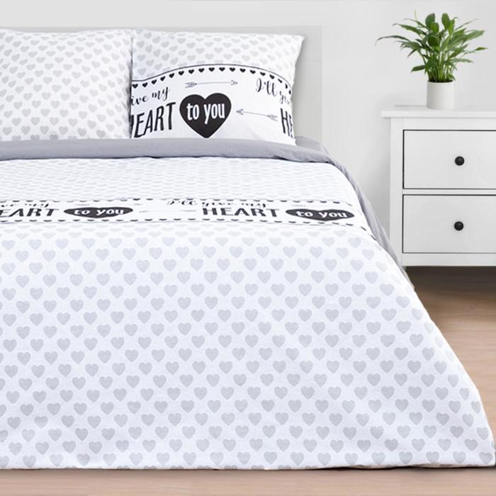Постельное белье "этель" my heart 2 сп. (бязь) (1/6) 5181637