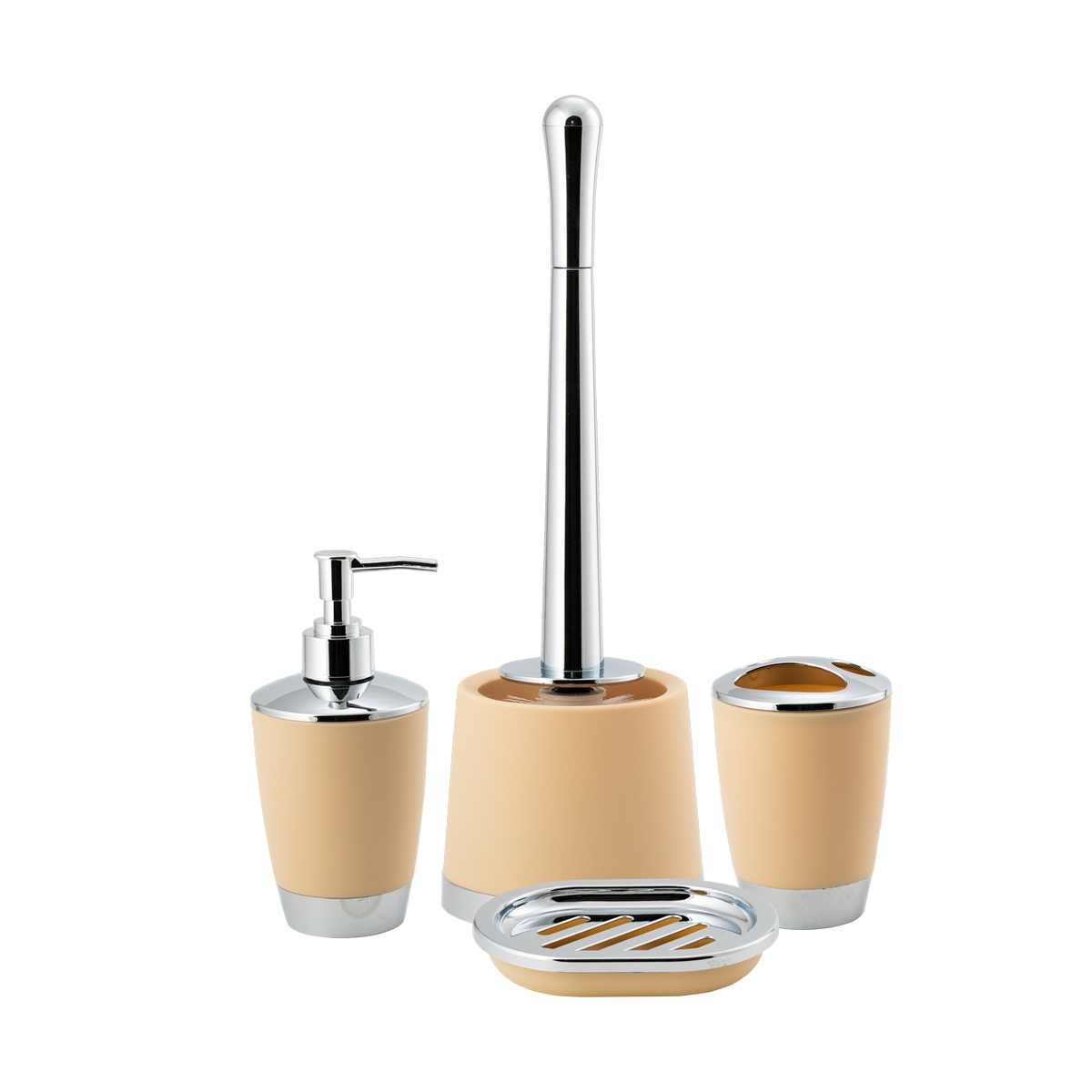 Мыльница "альма" пласт. (кремовый) (1/12) "аквадекор" attp-2100crm-04