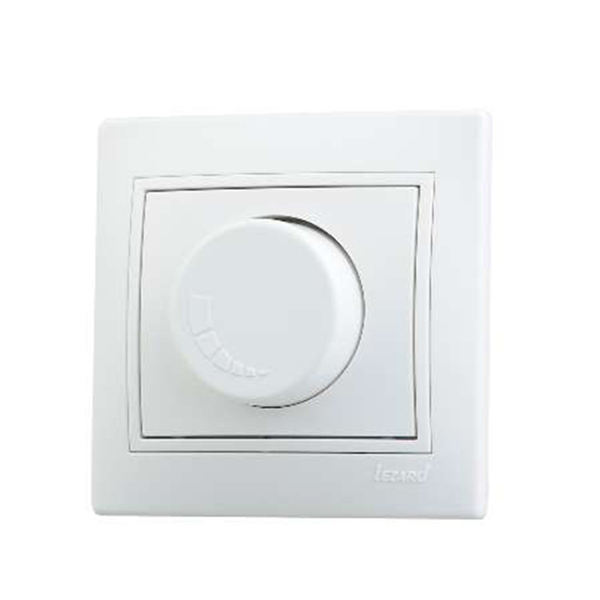 Диммер "mira" 500 вт с фильтром и предохранителем, белый (1/10/120) "lezard" 701-0202-117