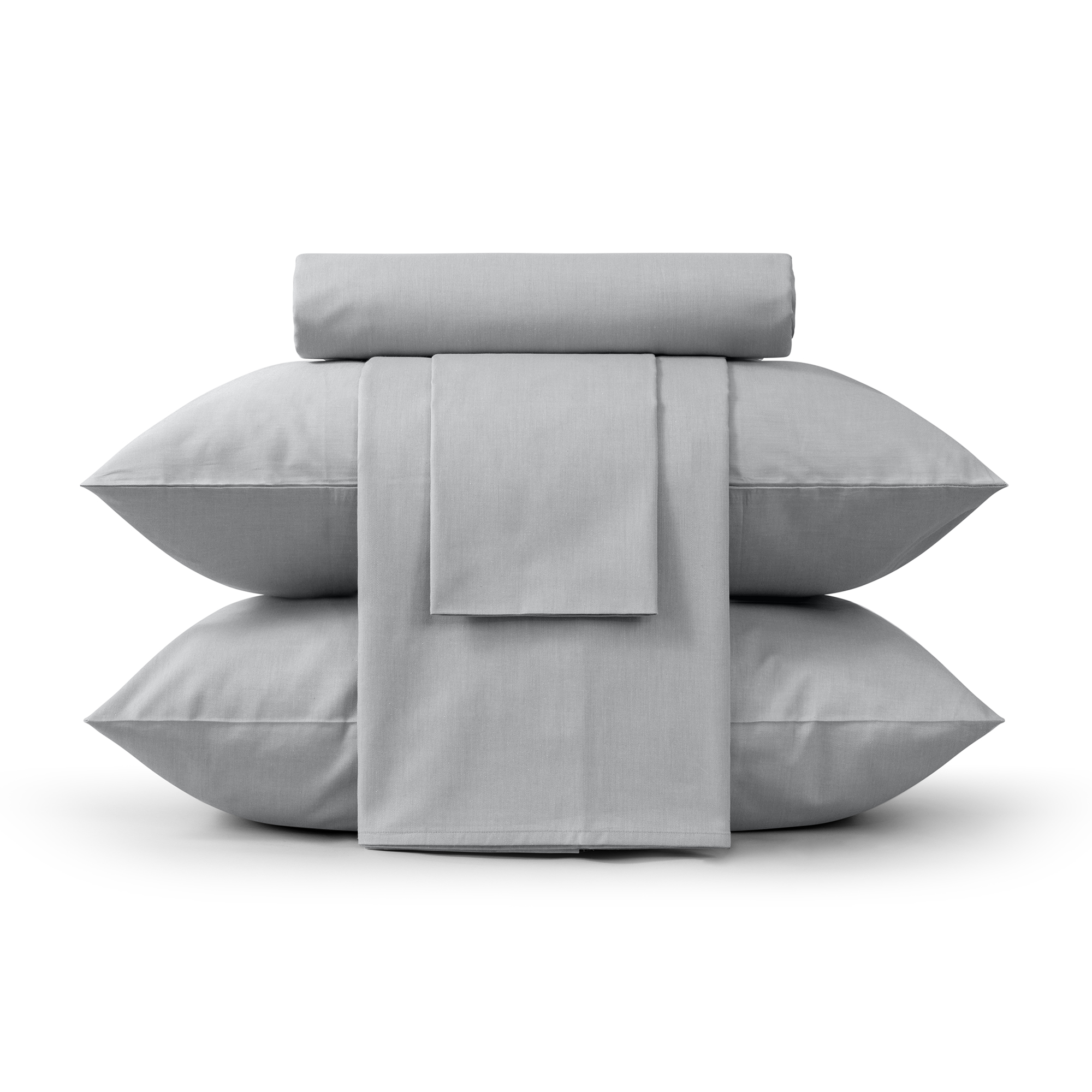 Постельное белье "verossa melange" silver евро