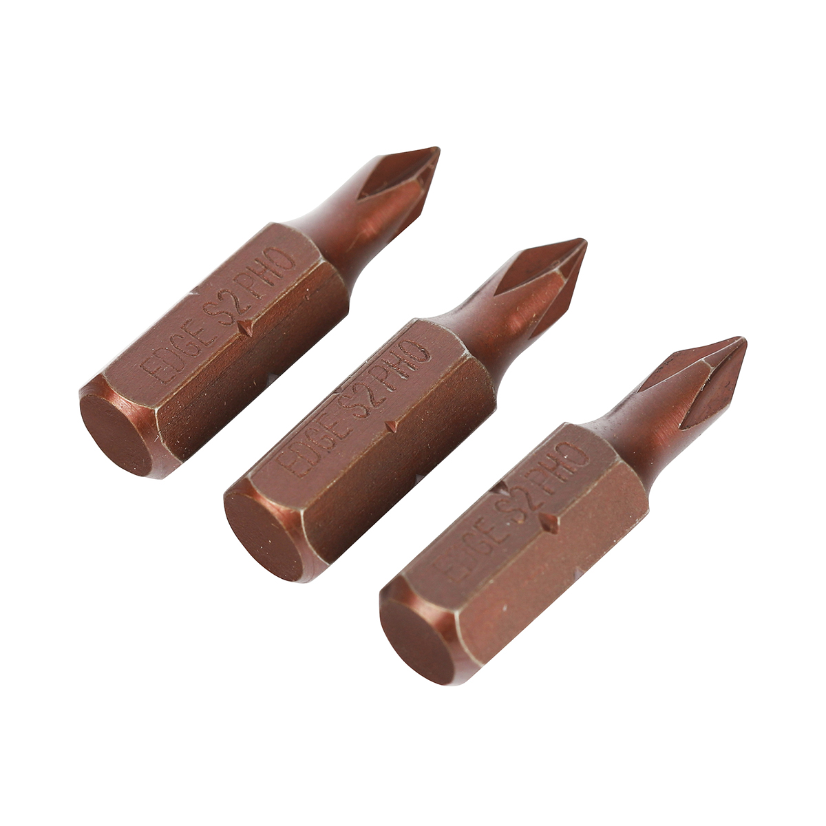 Биты ph №0  25 мм (набор 3 шт.) (1/20/240) "edge by patriot" 818010007