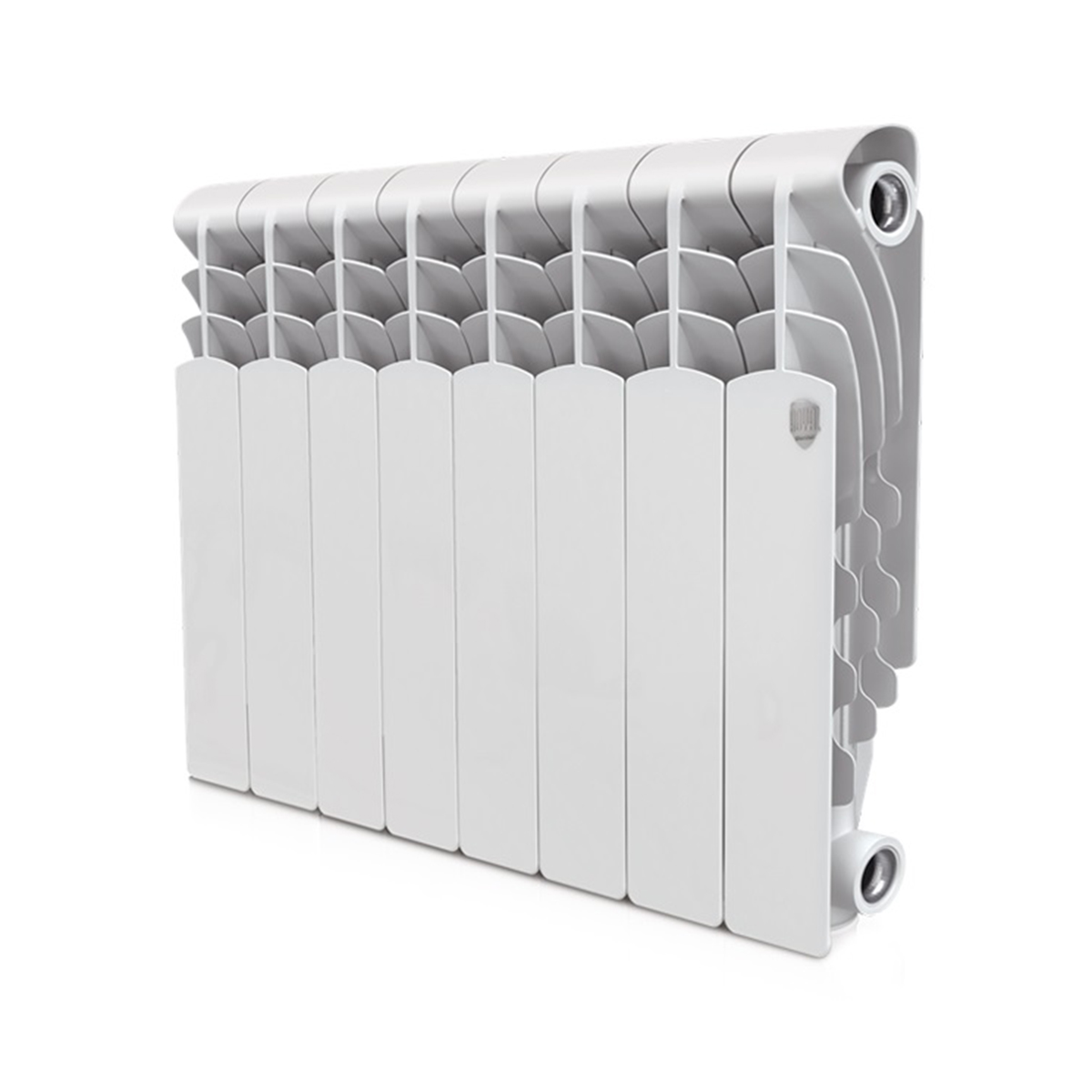 Радиатор алюмин. "revolution 350" 8 секций (1) "royal thermo"