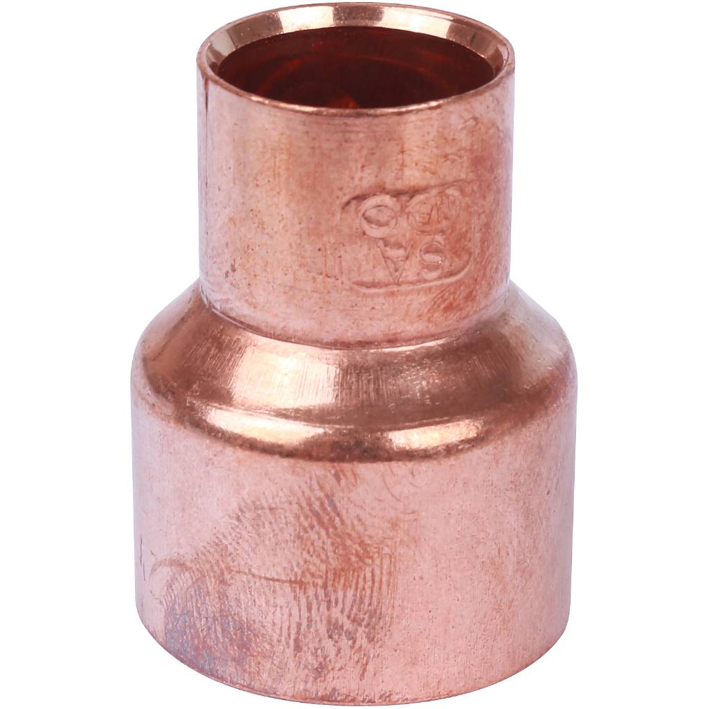 Муфта 28х18 переходная двухраструбная медная SANHA под пайку 152402818