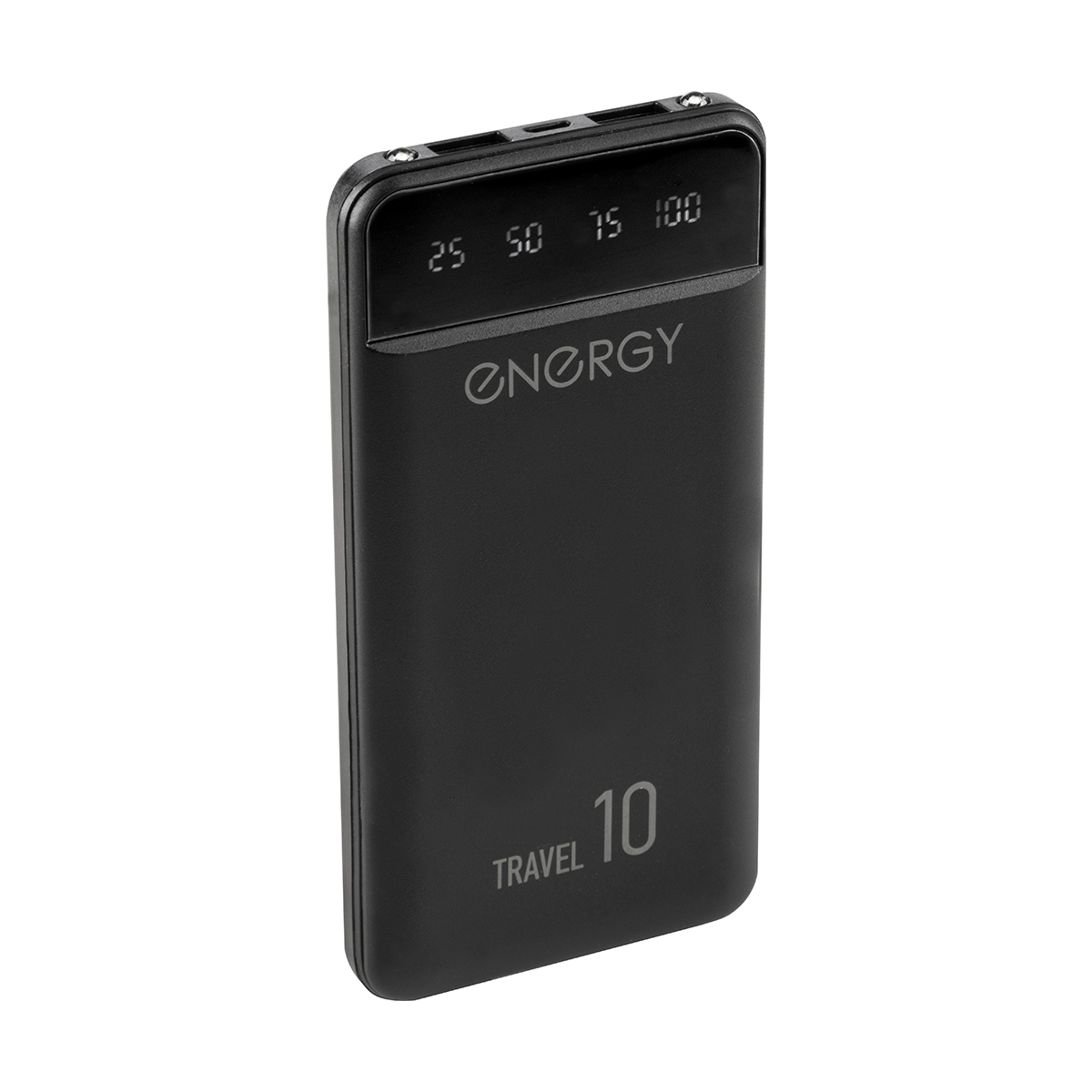 Зарядное устройство для телефона беспроводное power bank 10000 travel (черный) (1/50) "energy"