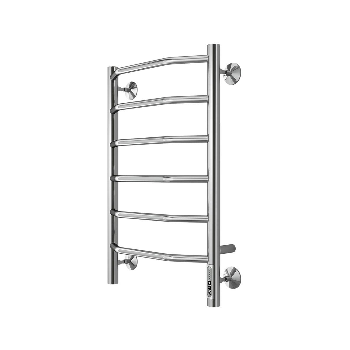 Полотенцесушитель электрич. "виктория" п6 400*650 (хром) "terminus"