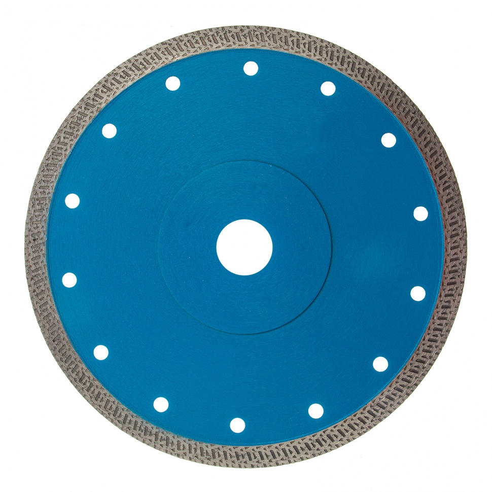 Диск алмазный, сплошной 180 х 22.2 мм, тонкий, сухая/мокрая резка Барс (73095)