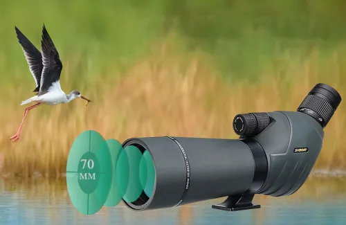 Зрительная труба SVBONY SV411 20–60x70 WP со штативом